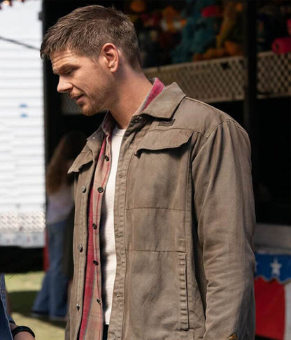 Billy Pace Paradise Season 01 Brown Cotton Jacket