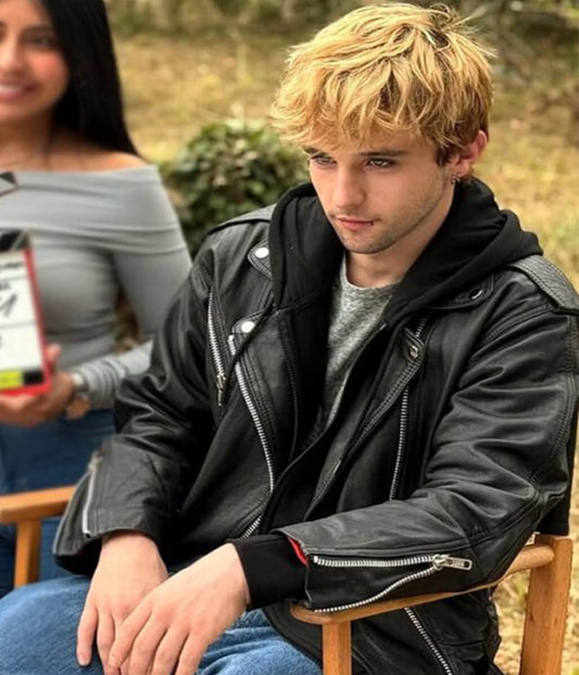 Boulevard 2026 Mikel Niso Black Leather Jacket