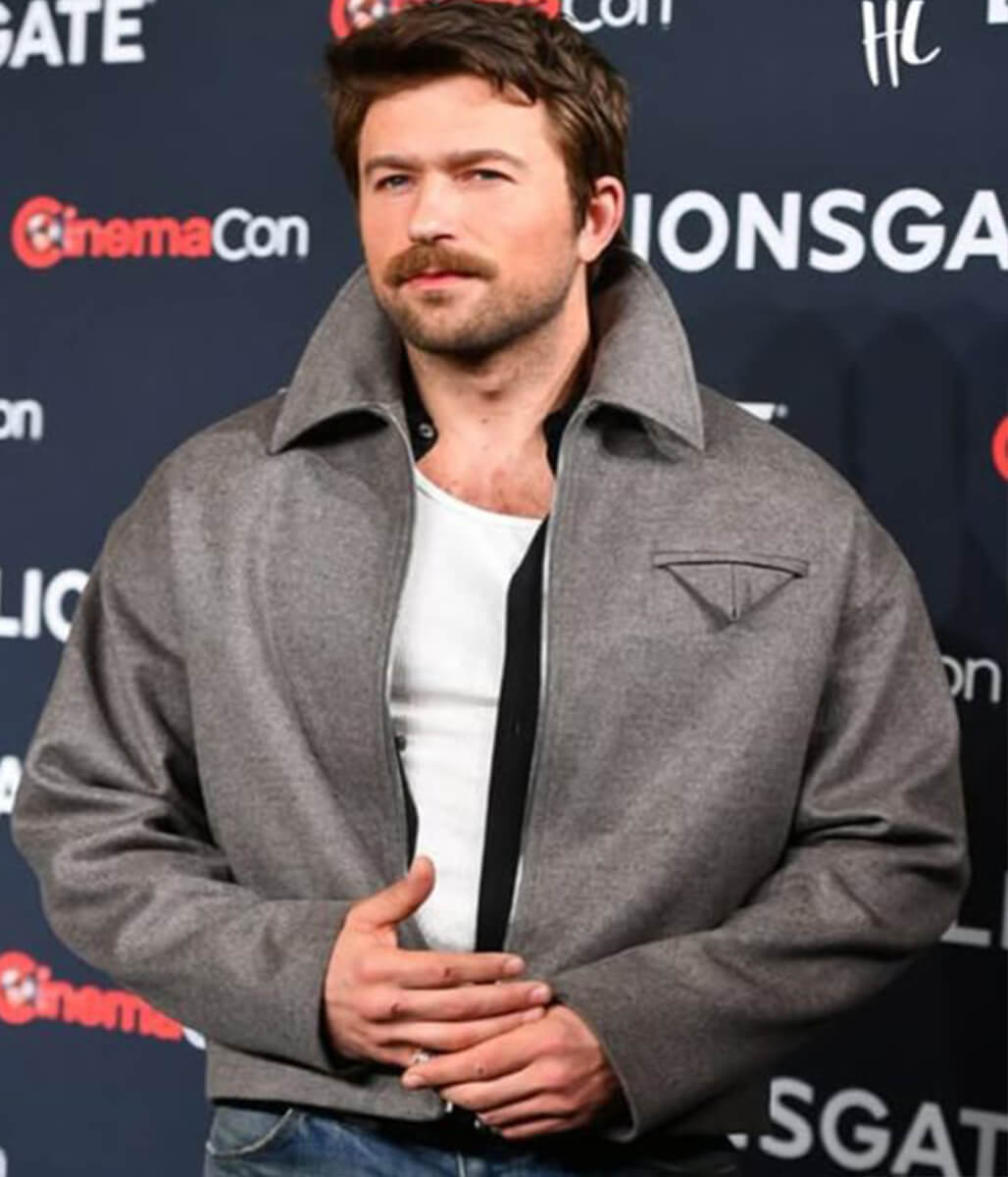 Brandon Sklenar The Housemaid 2025 Wool Jacket