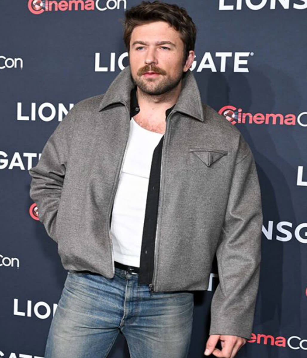 Brandon Sklenar The Housemaid 2025 Wool Jacket