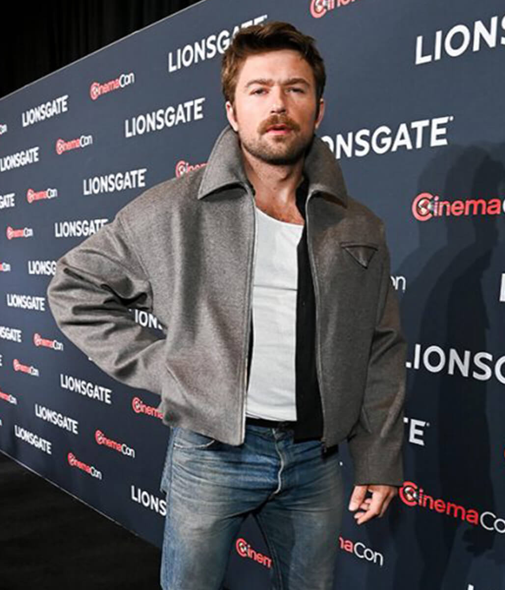 Brandon Sklenar The Housemaid 2025 Wool Jacket