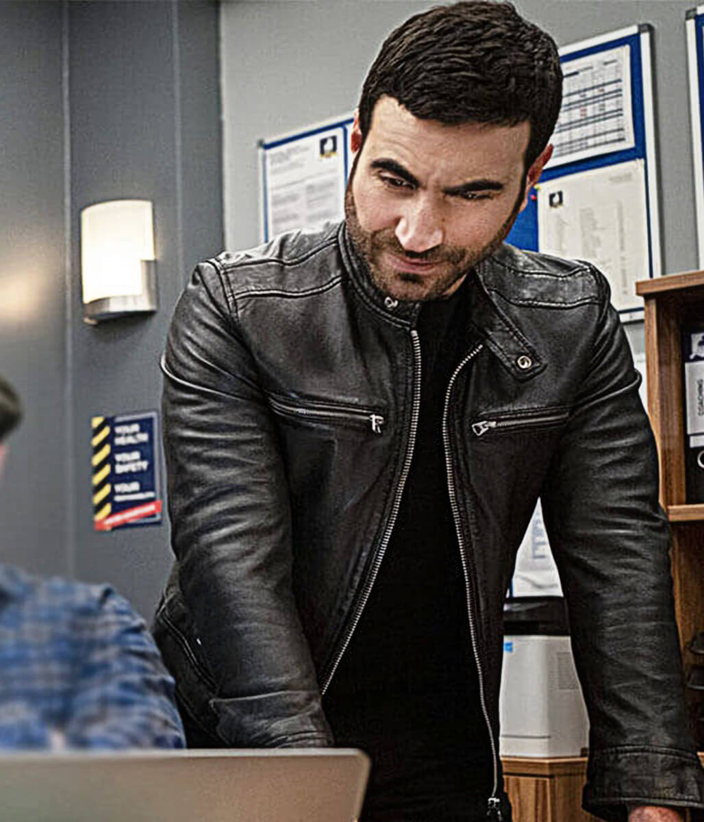 Brett Goldstein Ted Lasso S2 Black Leather Jacket