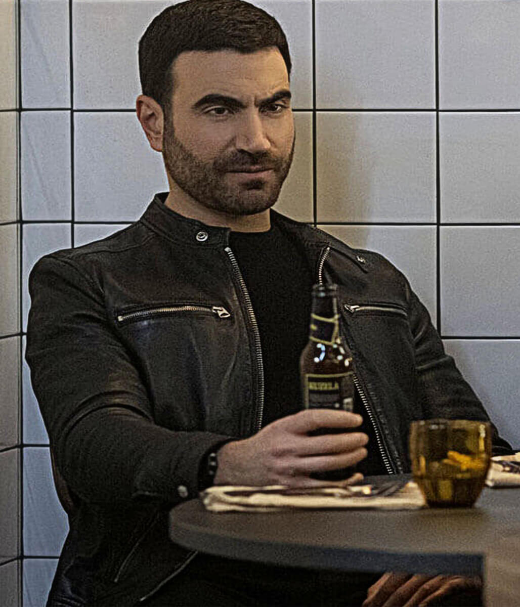 Brett Goldstein Ted Lasso S2 Black Leather Jacket