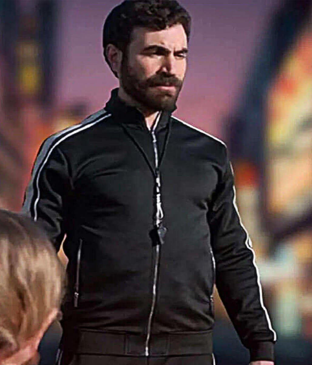 Brett Goldstien Ted Lasso S2 Black Track Jacket