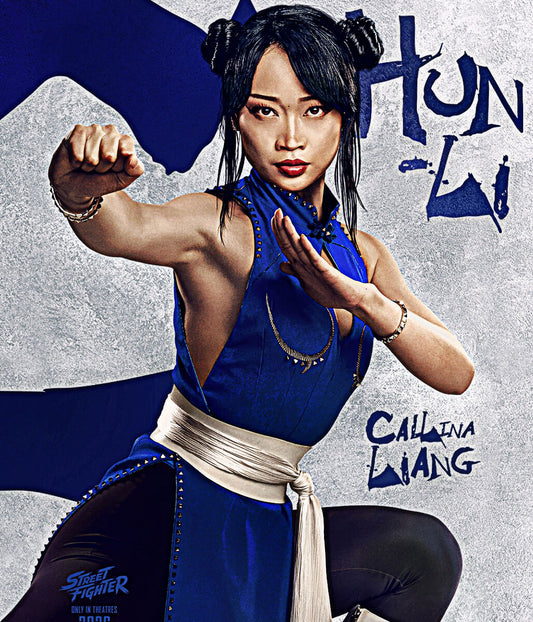 Callina Liang Street Fighter 2026 Blue Outfit