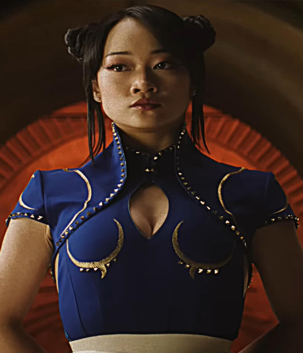 Callina Liang Street Fighter 2026 Blue Outfit
