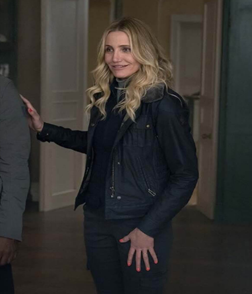 Cameron Diaz Back in Action 2025 Emily Black Jacket
