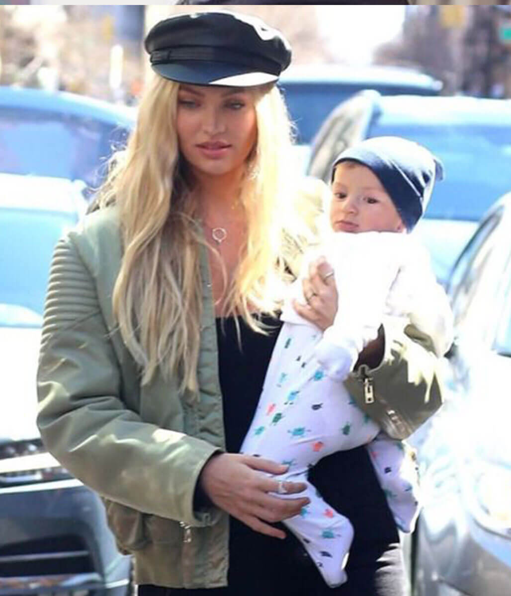 Candice Swanepeol Green Leather Jacket