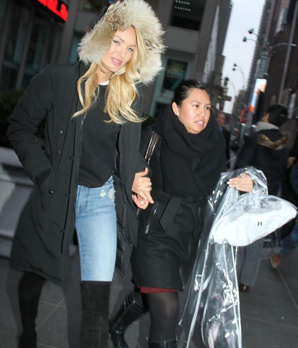 Candice Swanepeol Black Cotton Jacket