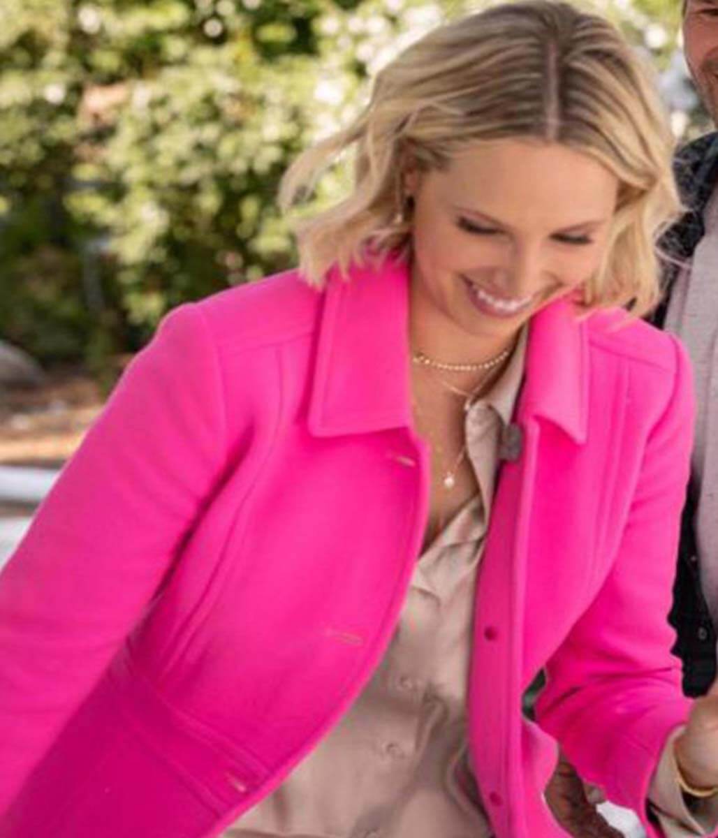 Candy Coated Christmas Molly McCook Wool Coat