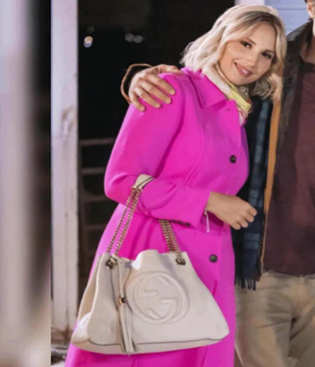 Candy Coated Christmas Molly McCook Wool Coat