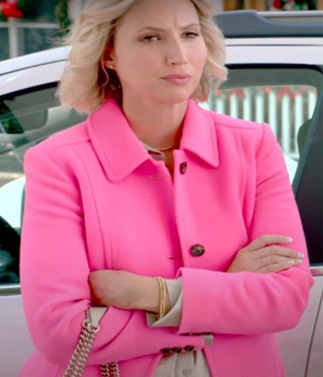 Candy Coated Christmas Molly McCook Wool Coat