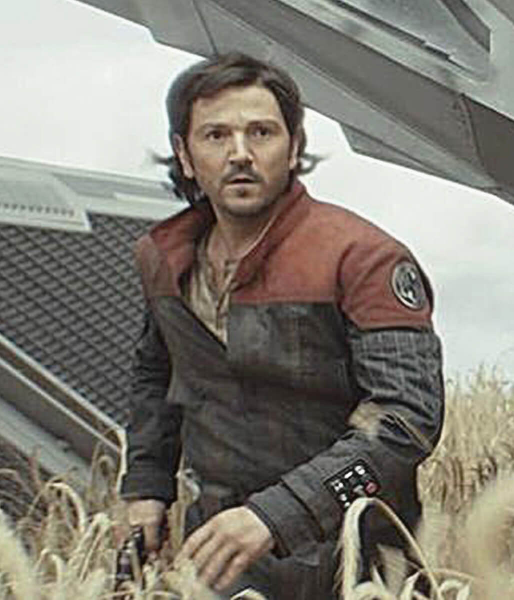 Cassian Andor Star Wars Andor S02 Black & Red Jacket