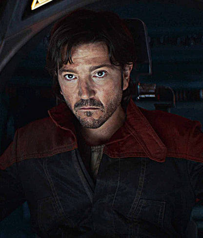 Cassian Andor Star Wars Andor S02 Black & Red Jacket