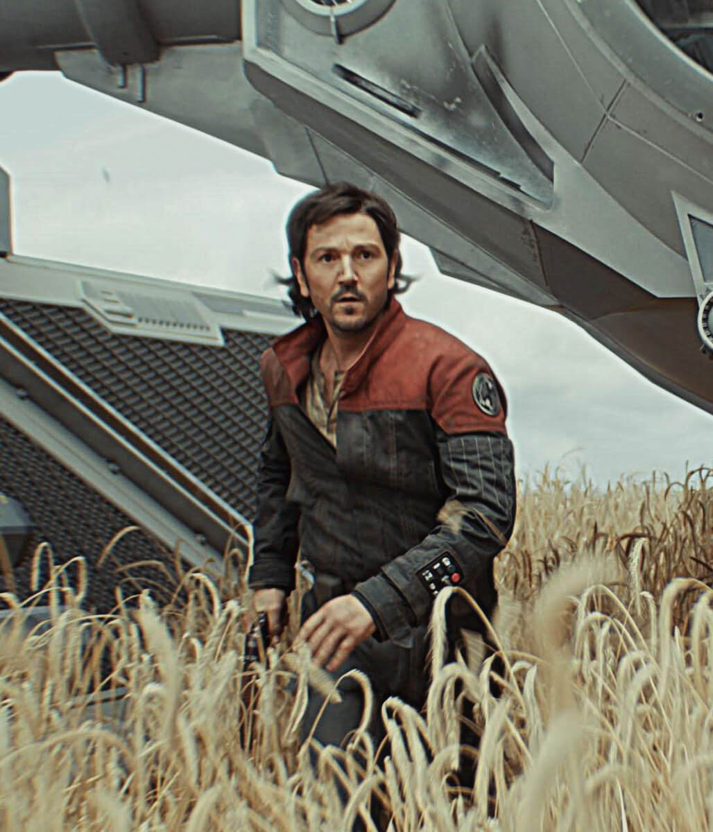 Cassian Andor Star Wars Andor S02 Black & Red Jacket