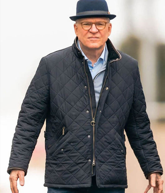 Charles-Haden Savage Only Murders in the Building Black Quilted Jacket