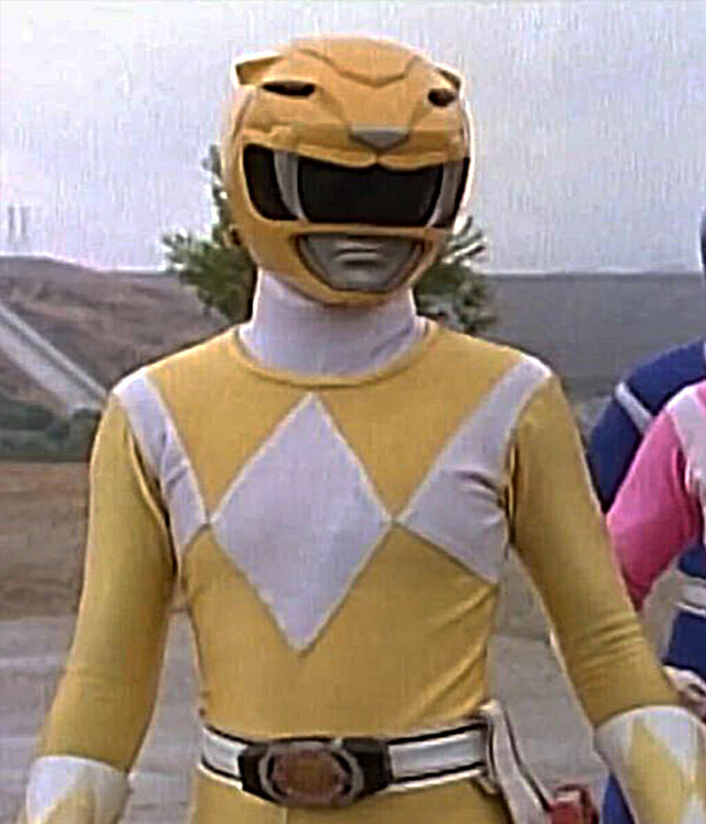Charlie Kersh MMPR Once & Always Yellow Faux Leather Jacket