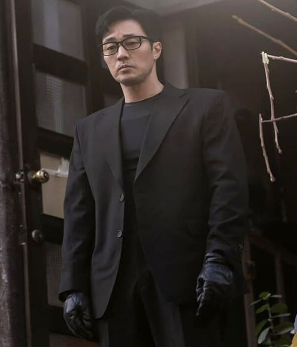 Chief Kim Agent Kim Reactivated S01 Black Cotton Blazer