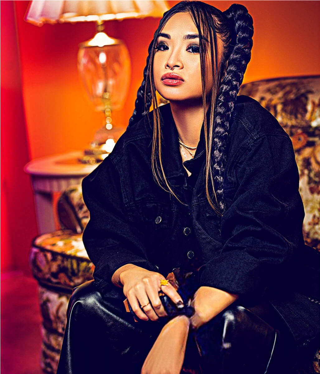 Chinatown Squad Hedy Wong Black Denim Jacket