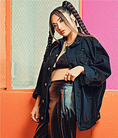 Chinatown Squad Hedy Wong Black Denim Jacket