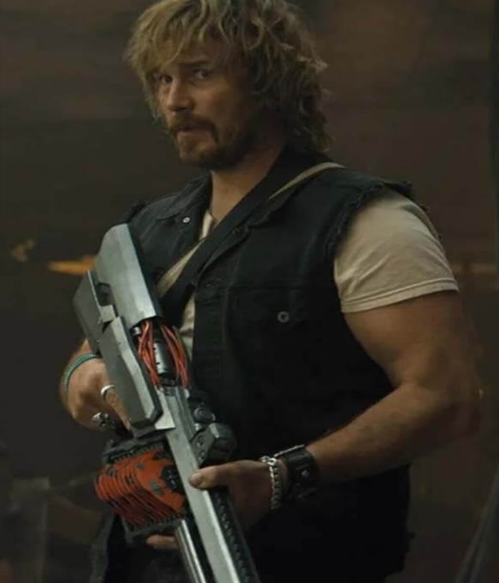 Chris Pratt The Electric State 2025 Keats Cotton Vest