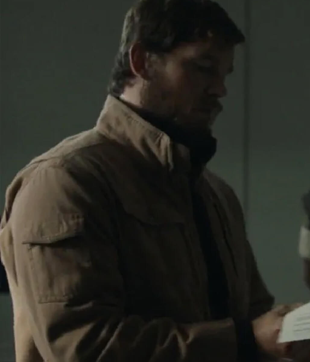 Chris Pratt The Terminal List 2022 Brown Cotton jacket