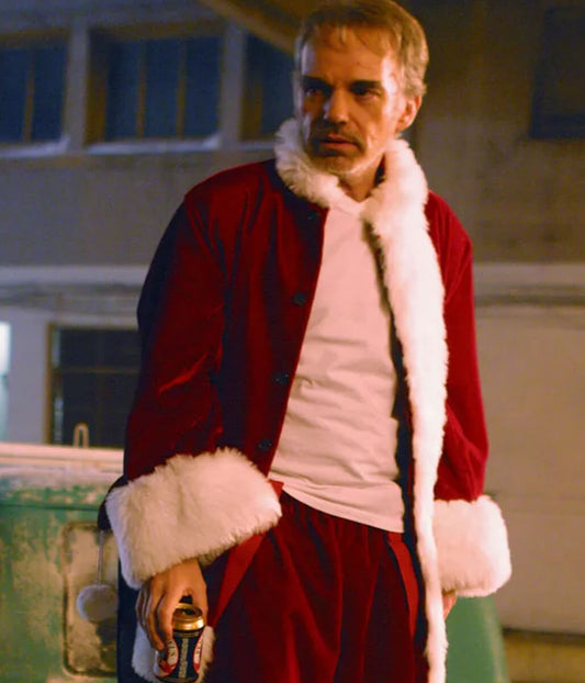 Christmas Bad Santa Billy Bob Velvet Coat