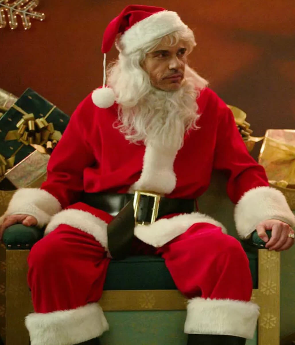 Christmas Bad Santa Billy Bob Velvet Coat
