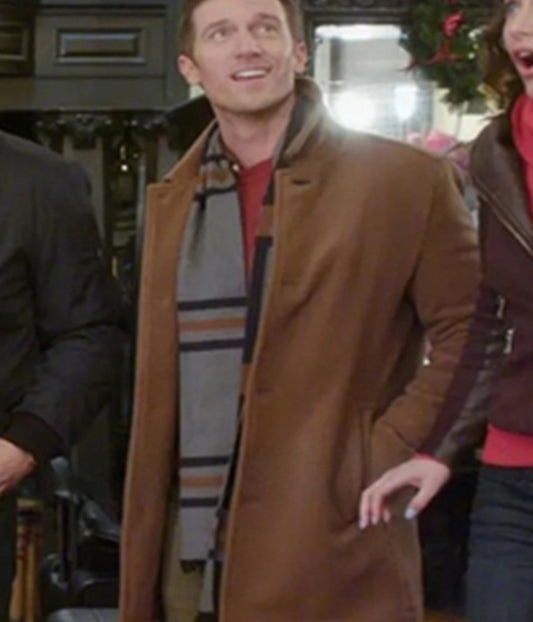 Christmas Couples Retreat Sherrod Taylor Wool Coat