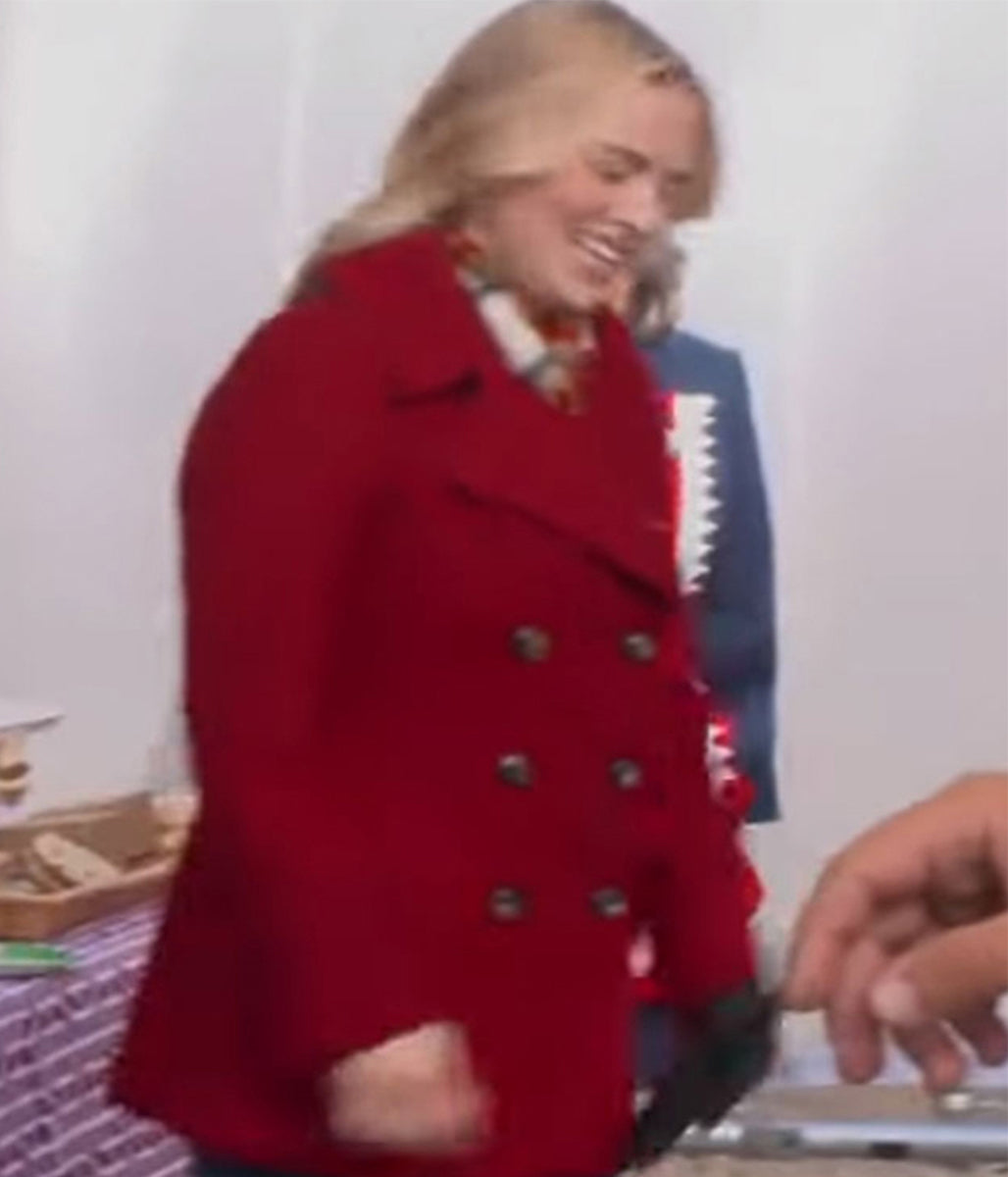 Christmas On Windmill Way Christa Taylor Brown Wool Coat