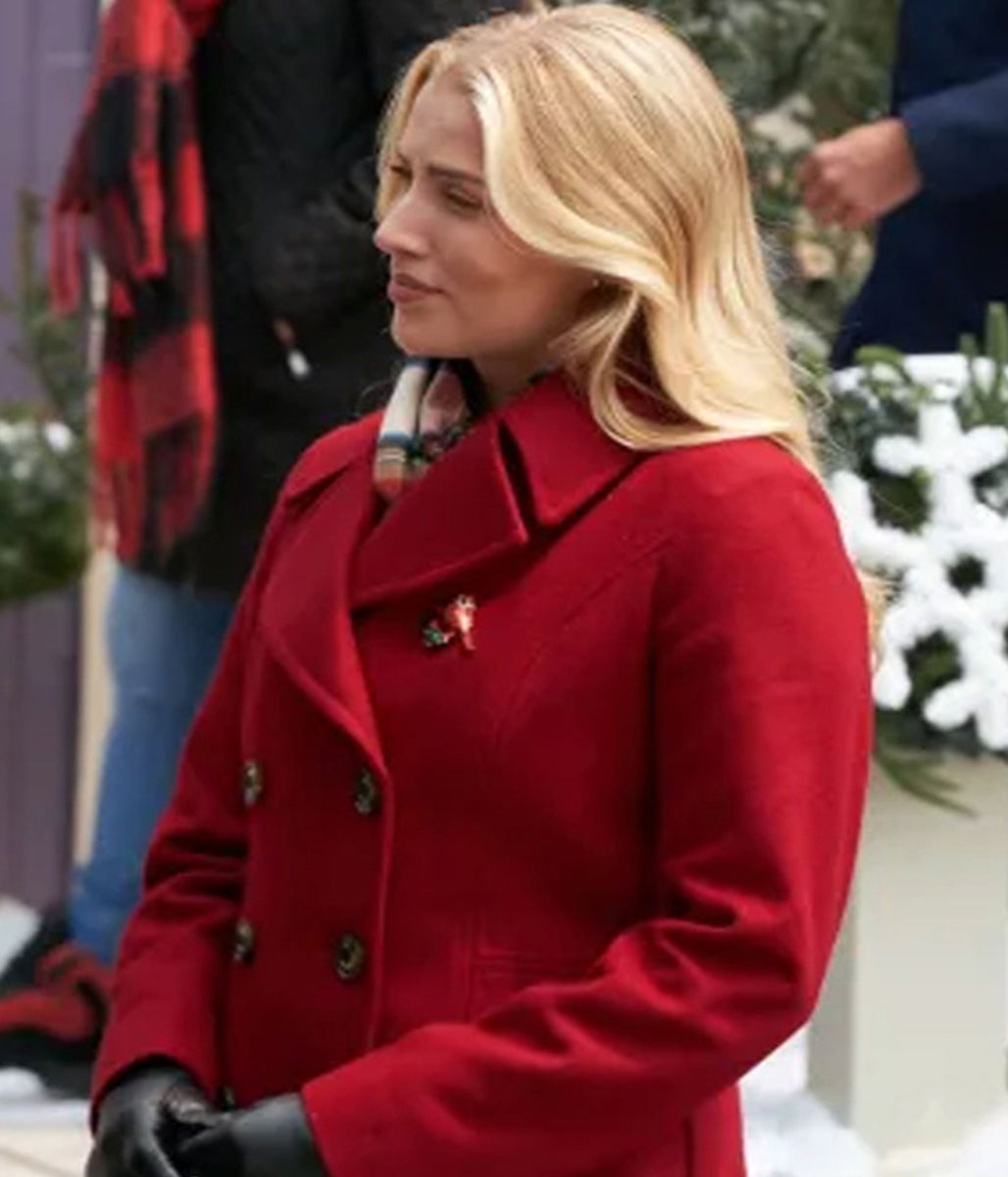 Christmas On Windmill Way Christa Taylor Brown Wool Coat