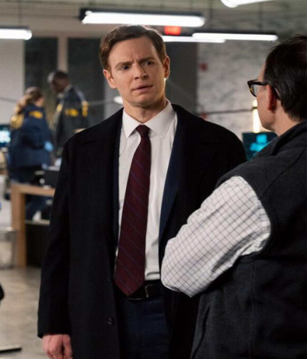 CIA 2026 Bill Goodman Black Wool Coat