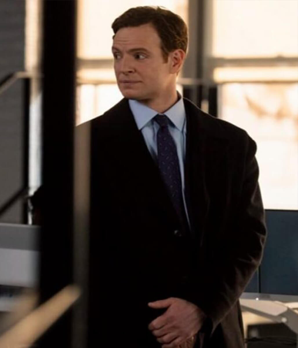 CIA 2026 Bill Goodman Black Wool Coat