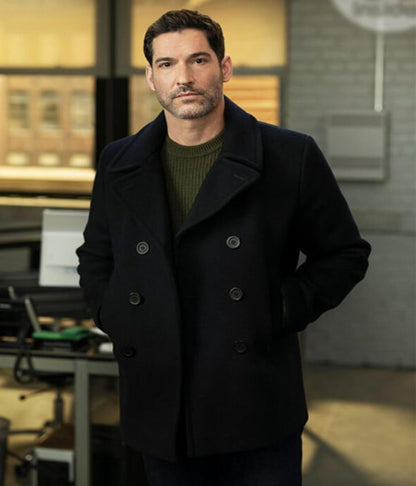 CIA 2026 Hart Hoxton Blue Wool Coat