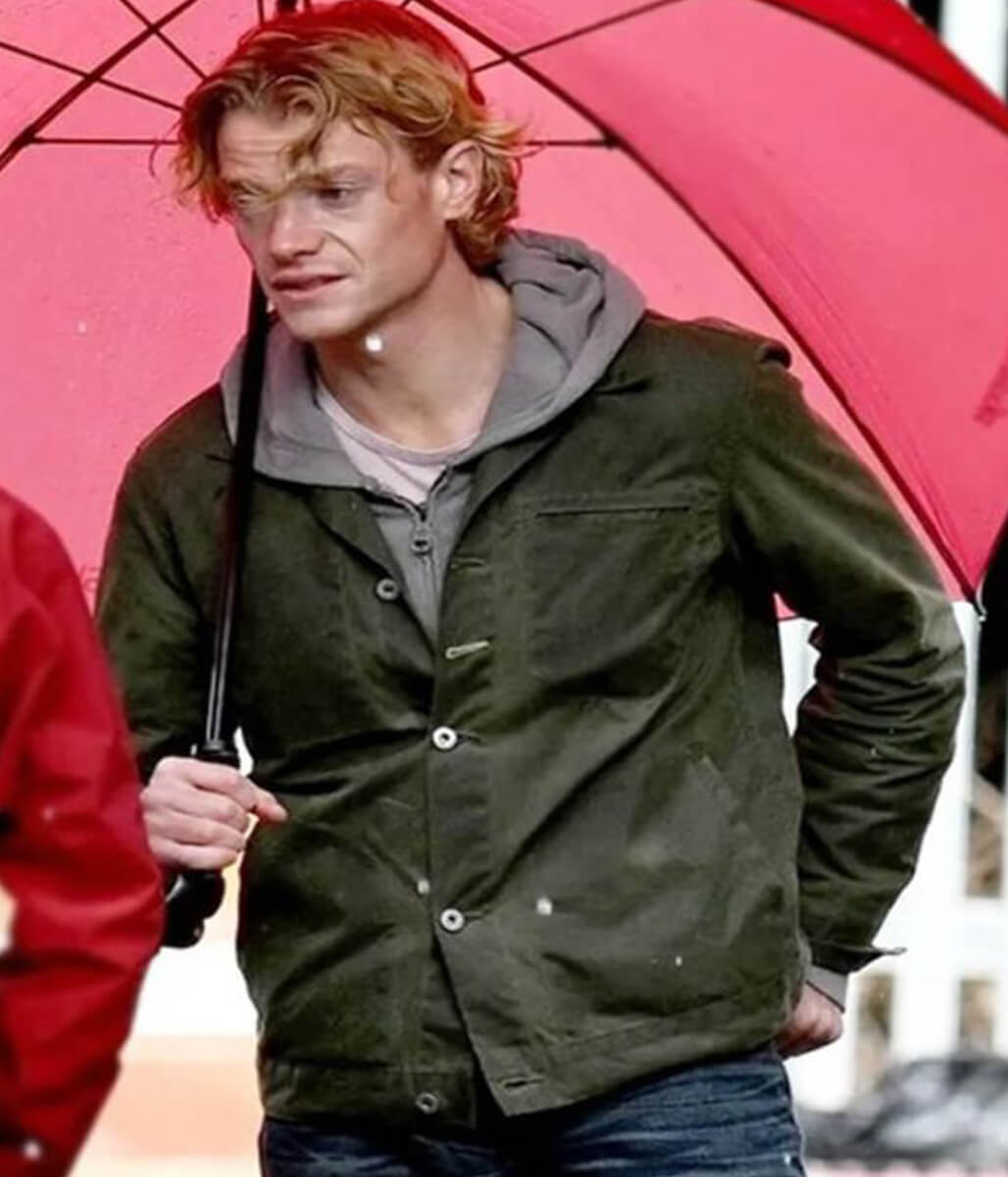 Clayface 2026 Tom Rhys Harries Green Cotton Jacket