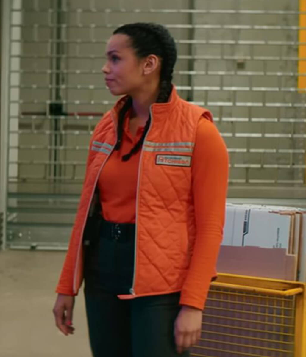 Cold Storage 2026 Georgina Campbell Orange Vest