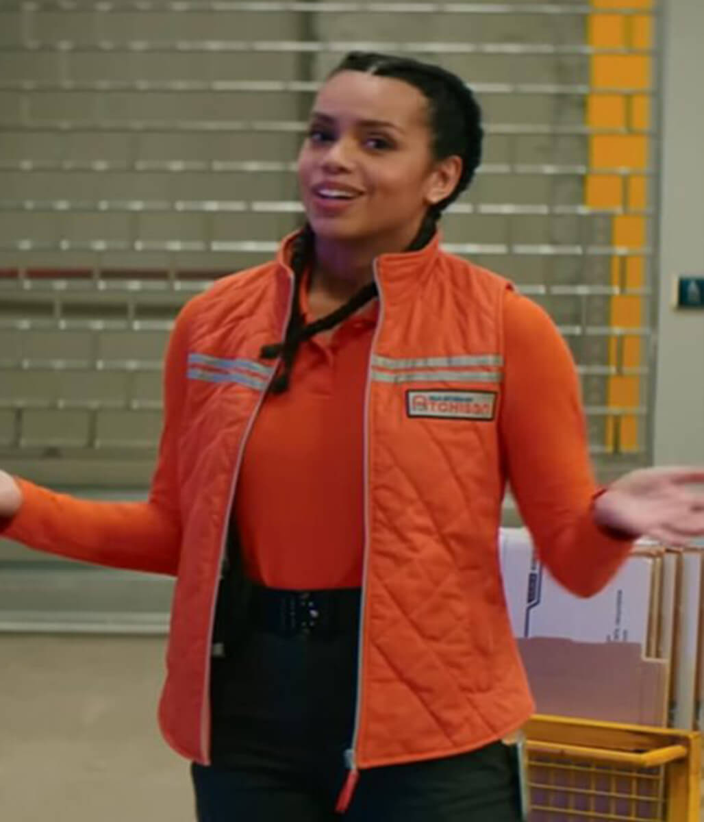 Cold Storage 2026 Georgina Campbell Orange Vest