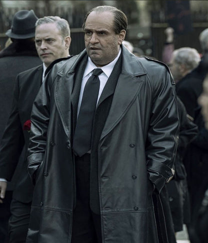 Colin Farell The Penguin 01 Black Trench Coat