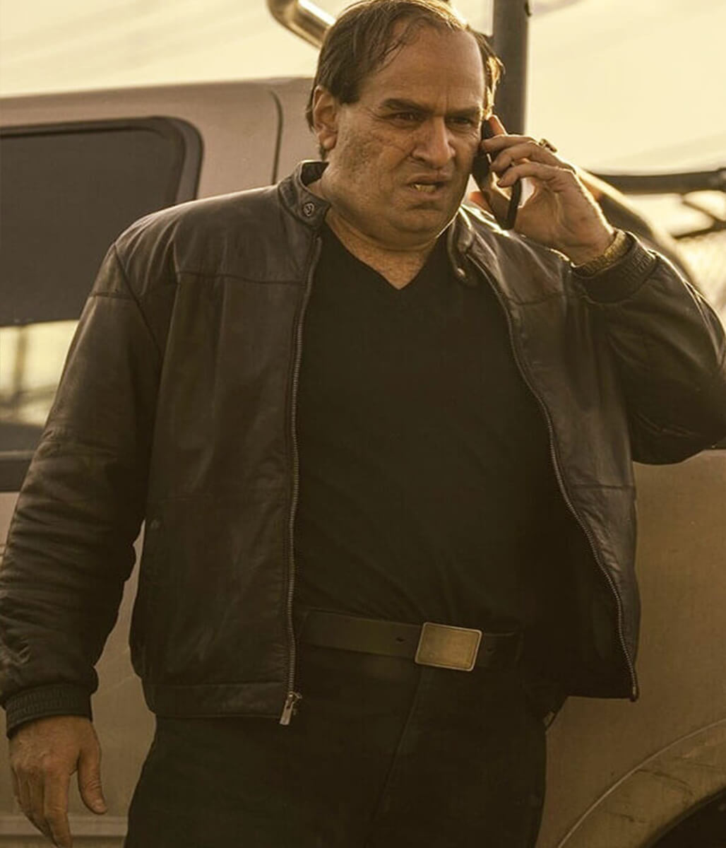 Colin Farell The Penguin S01 Black Leather Jacket