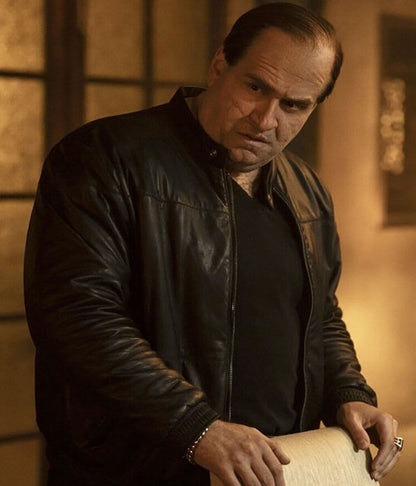 Colin Farell The Penguin S01 Black Leather Jacket