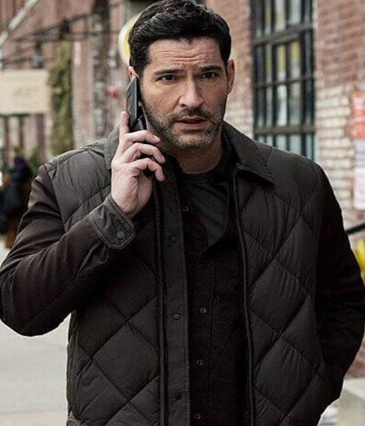 Colin Glass CIA 2026 Brown Quilted Jacket
