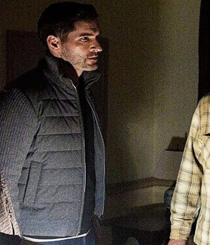 Colin Glass CIA Season 01 Grey Polyester Jacket