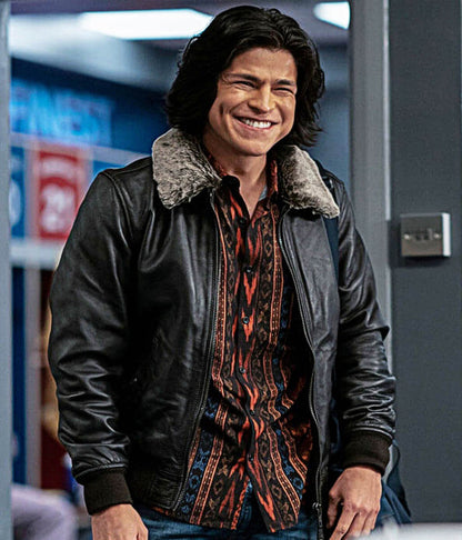 Dani Rojas Ted Lasso S2 Brown Leather Jacket
