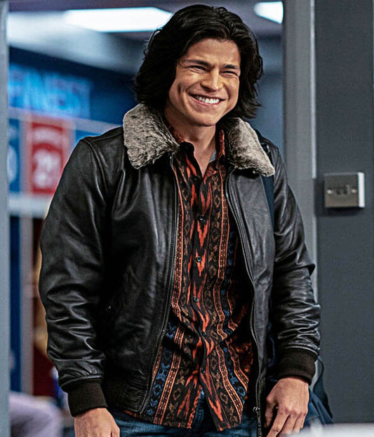 Dani Rojas Ted Lasso S2 Brown Leather Jacket