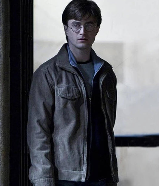 Daniel Redcliffe Harry Potter and Deathly Hallows Brown Jacket