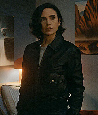 Daniela Dessen Dark Matter S01 Black Leather Jacket