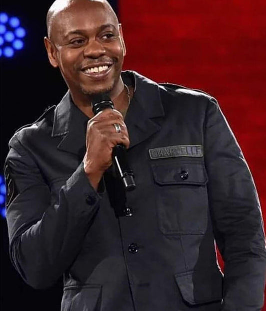 Dave Chappelle Black Cotton Jacket