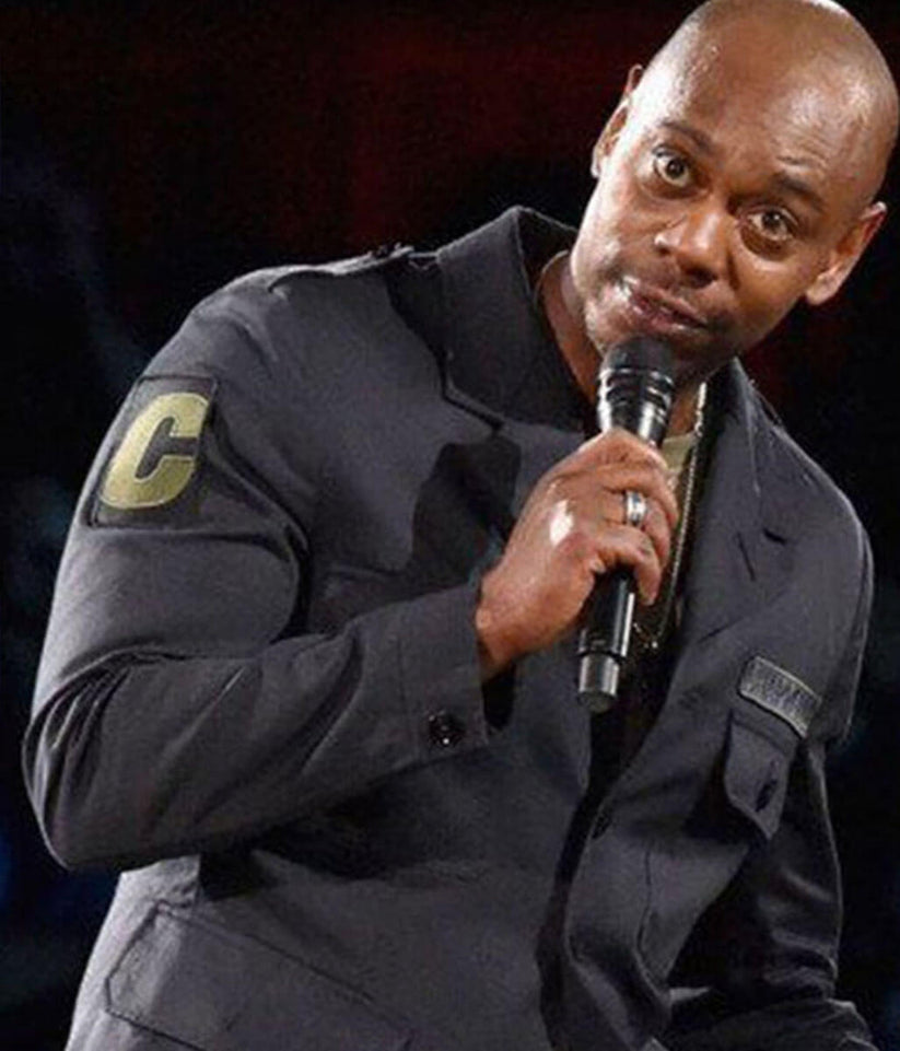 Dave Chappelle Black Cotton Jacket