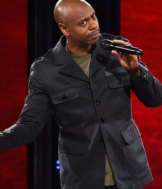 Dave Chappelle Black Cotton Jacket