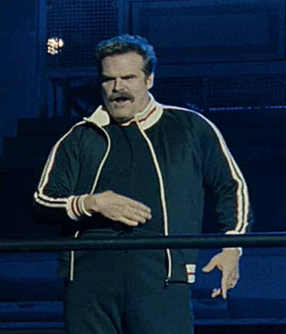David Harbour DTFU St Louis S01 Blue Track Jacket